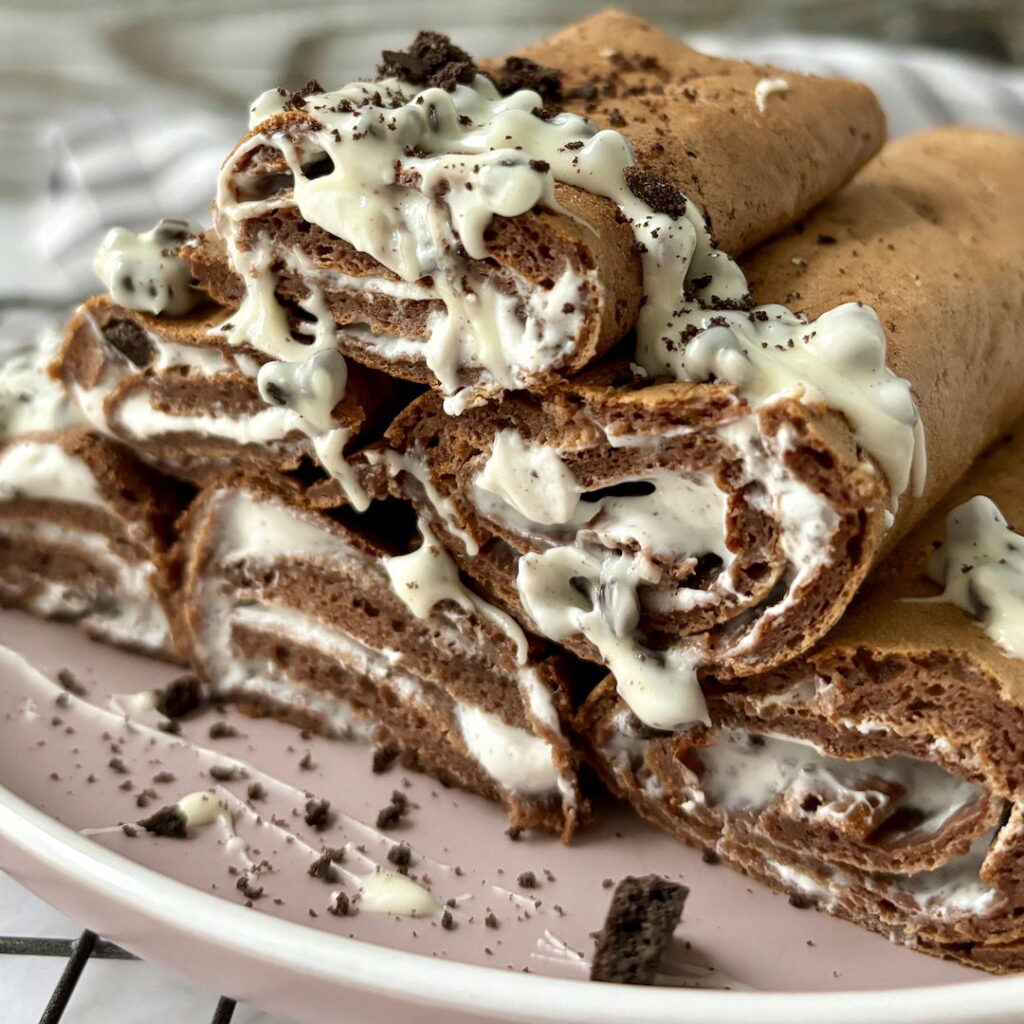 Cookies and Cream Crepes